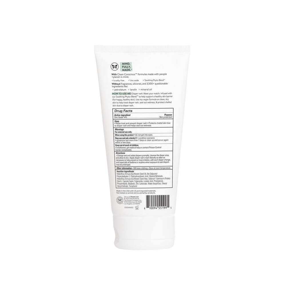 Diaper Rash Cream, Sensitive™  6 oz